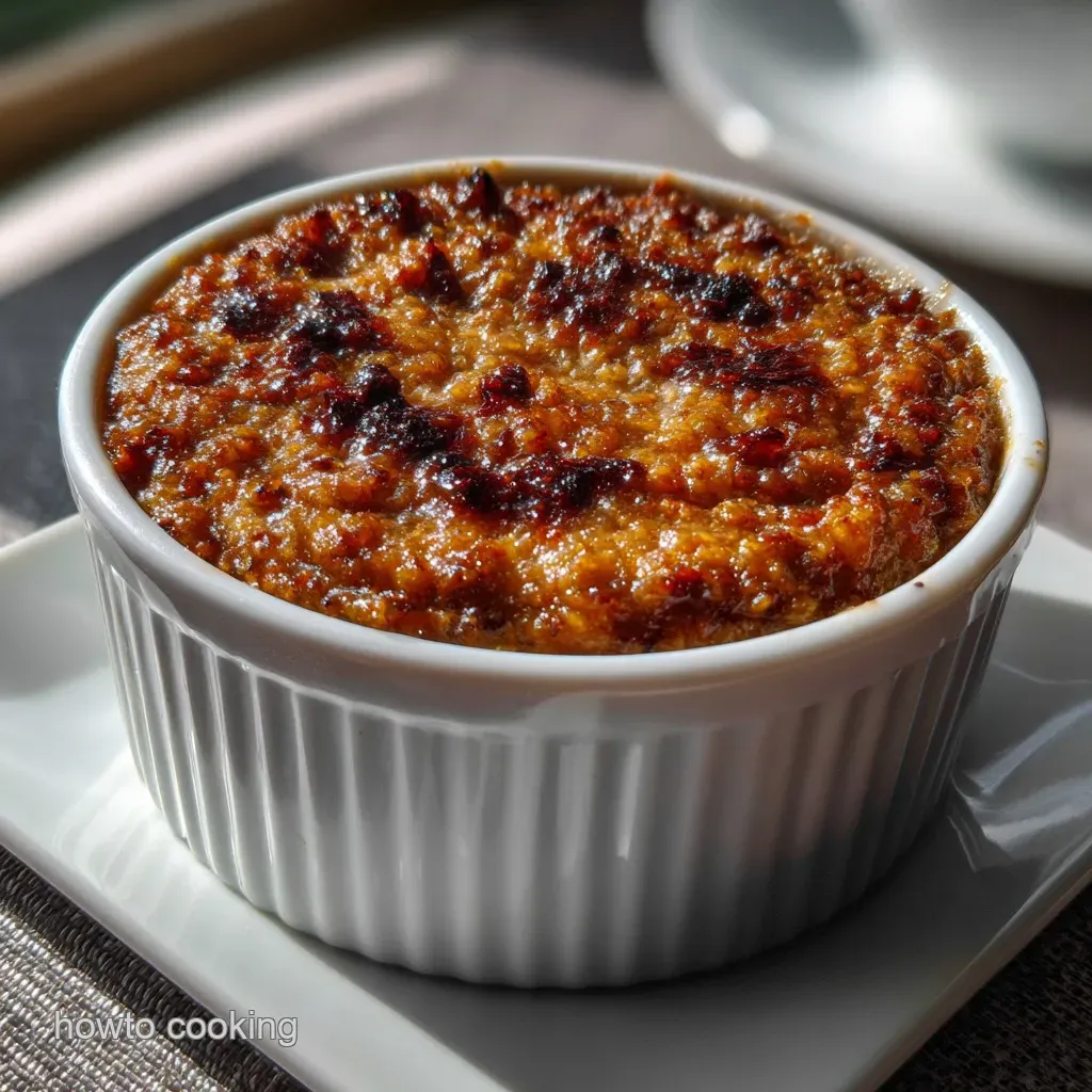 Custard-Like Baked Steel Cut Oatmeal: A Luxurious Breakfast